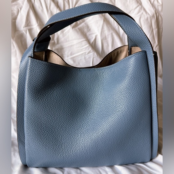 Kate Spade Knott Medium Crossbody Tote Manta Blue - Picture 3 of 9